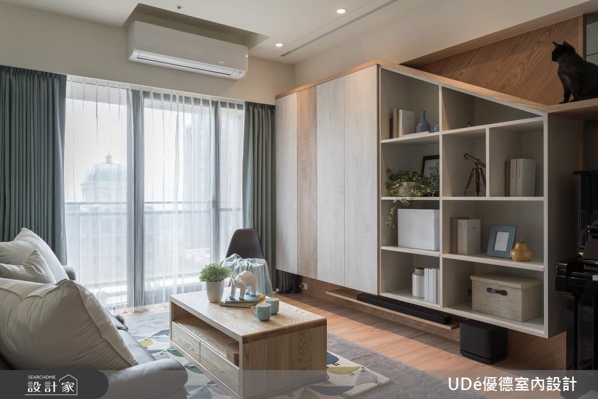 30坪中古屋(5~15年)＿北歐風客廳案例圖片＿優德室內設計 X 日金空間設計＿日金_沐睦 【Life×Classroom】之3