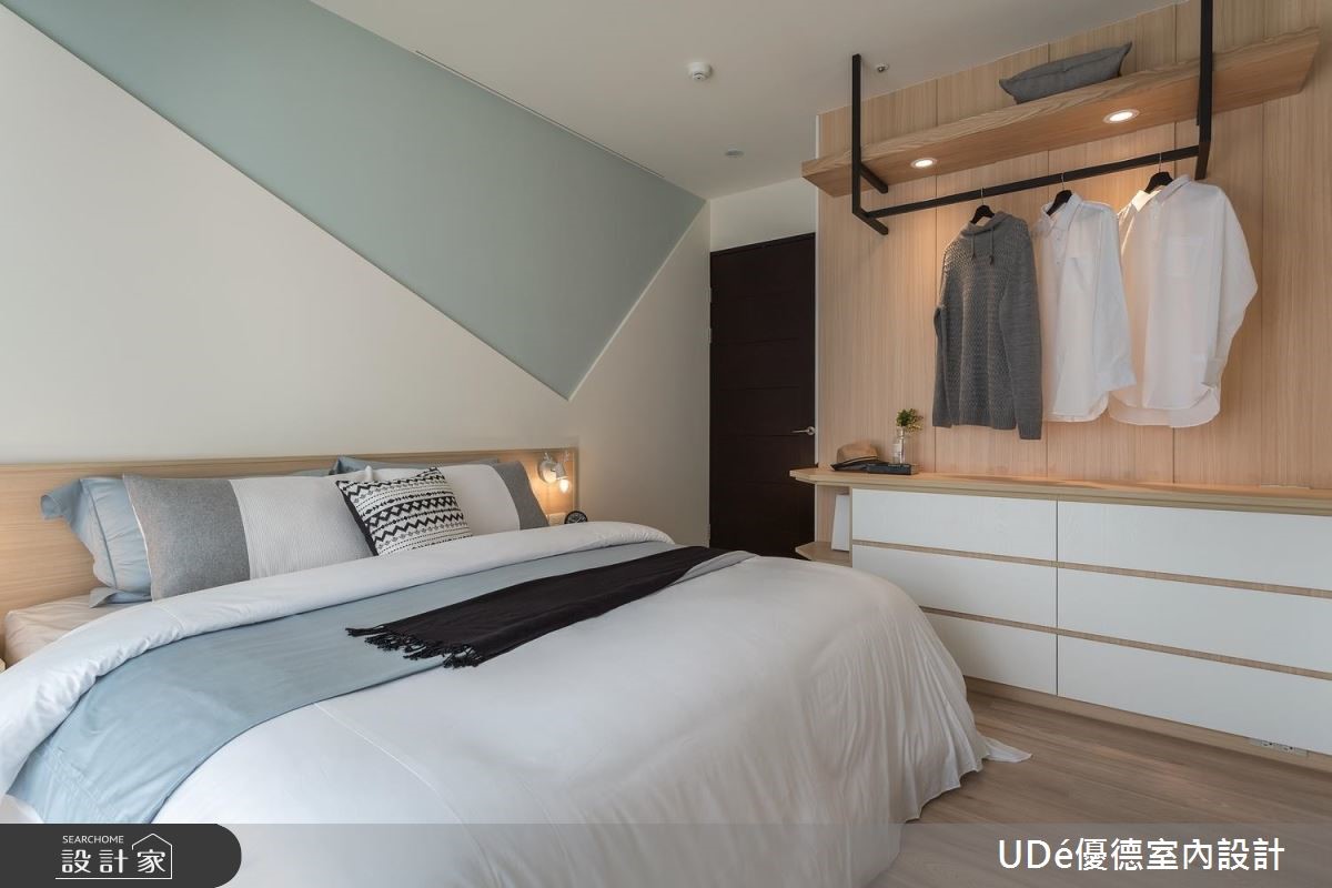 30坪中古屋(5~15年)＿北歐風臥室案例圖片＿優德室內設計 X 日金空間設計＿日金_沐睦 【Life×Classroom】之17