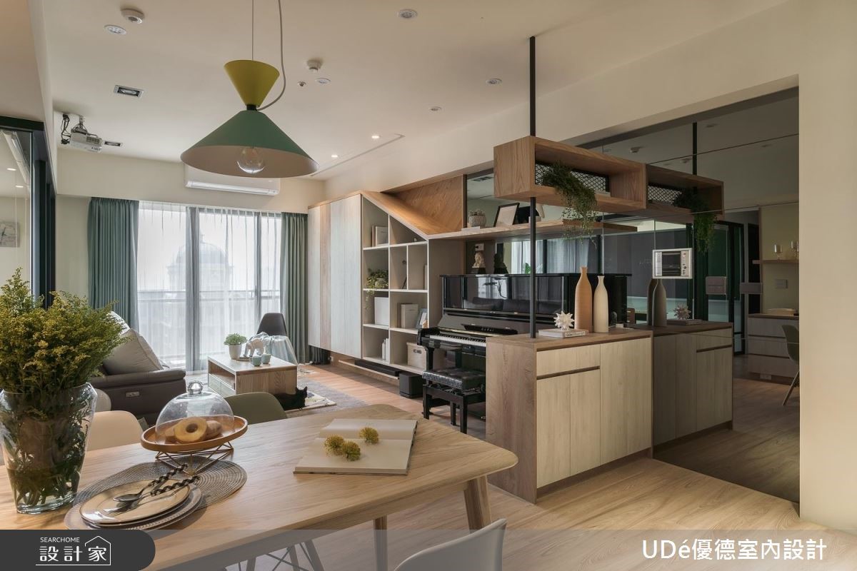 30坪中古屋(5~15年)＿北歐風餐廳案例圖片＿優德室內設計 X 日金空間設計＿日金_沐睦 【Life×Classroom】之7