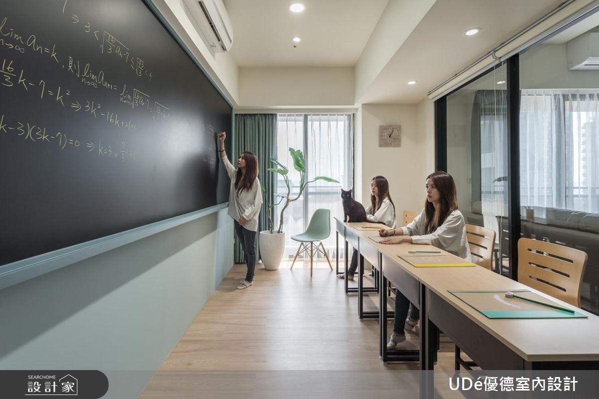 30坪中古屋(5~15年)＿北歐風書房案例圖片＿優德室內設計 X 日金空間設計＿日金_沐睦 【Life×Classroom】之12