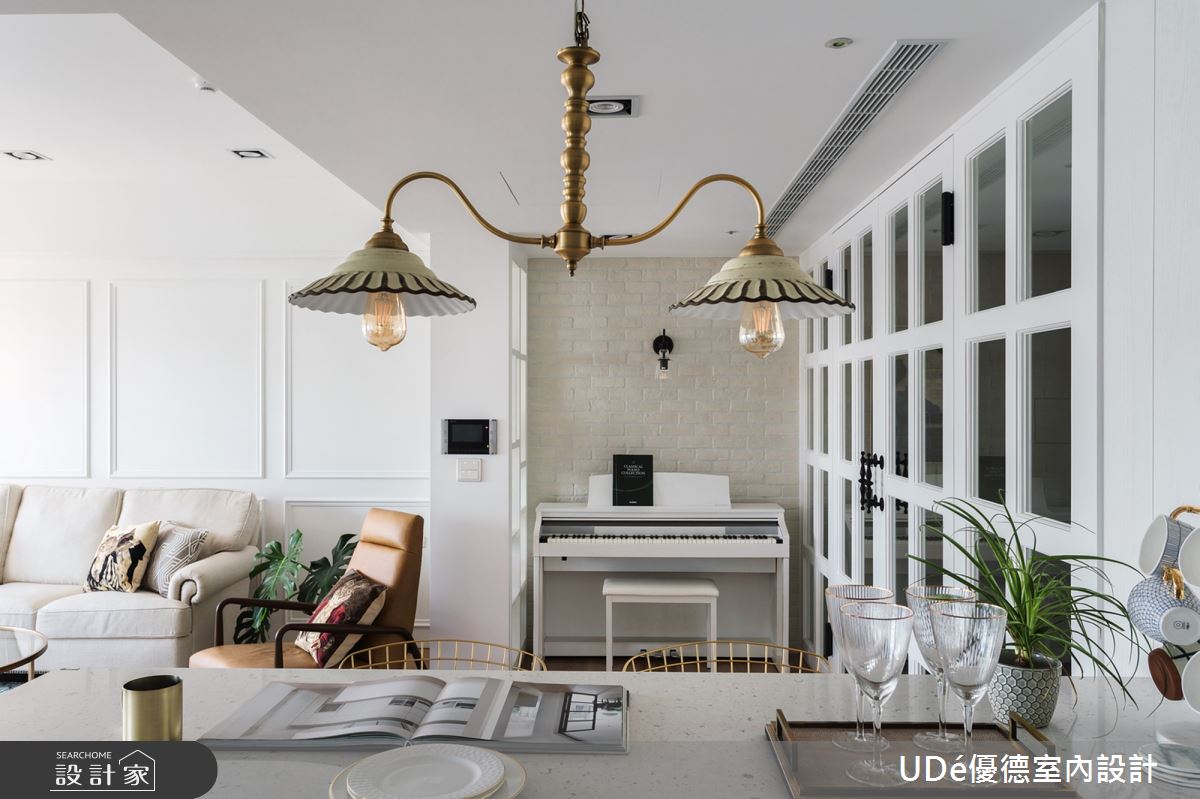 45坪新成屋(5年以下)＿美式風餐廳案例圖片＿優德室內設計 X 日金空間設計＿優德_晨光【Morning light】之8
