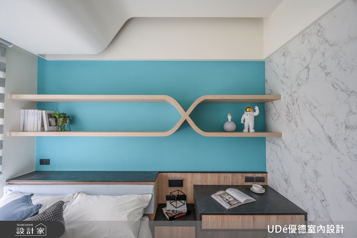 23坪新成屋(5年以下)＿混搭風臥室案例圖片＿優德室內設計 X 日金空間設計＿日金_歸樸 【Return to simplicity】之15