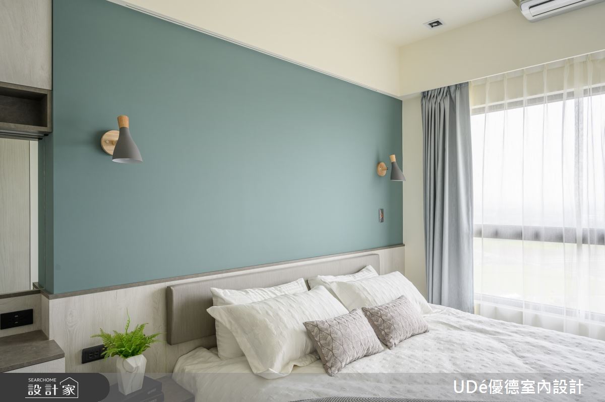 23坪新成屋(5年以下)＿混搭風臥室案例圖片＿優德室內設計 X 日金空間設計＿日金_歸樸 【Return to simplicity】之12