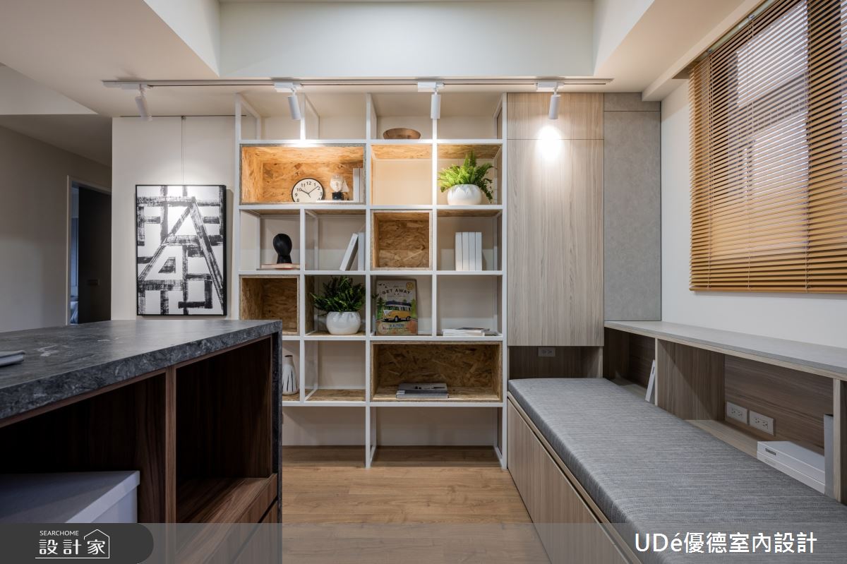 26坪新成屋(5年以下)＿混搭風吧檯臥榻案例圖片＿優德室內設計 X 日金空間設計＿日金_悠‧悅 【Comfort．Delight】之10