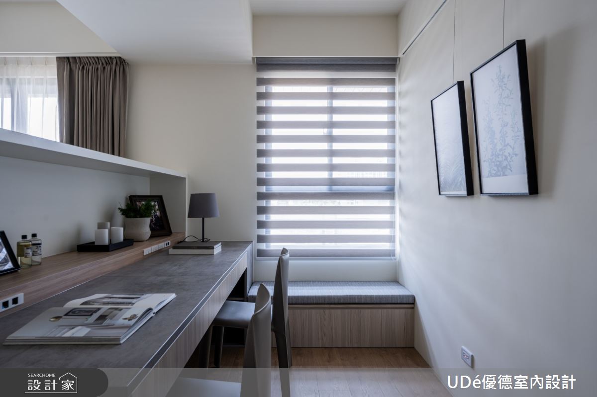 26坪新成屋(5年以下)＿混搭風書房案例圖片＿優德室內設計 X 日金空間設計＿日金_悠‧悅 【Comfort．Delight】之5