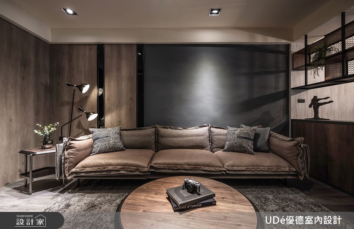 32坪老屋(31~40年)＿工業風客廳案例圖片＿優德室內設計 X 日金空間設計＿優德_城市的一隅【A corner of the city】之5
