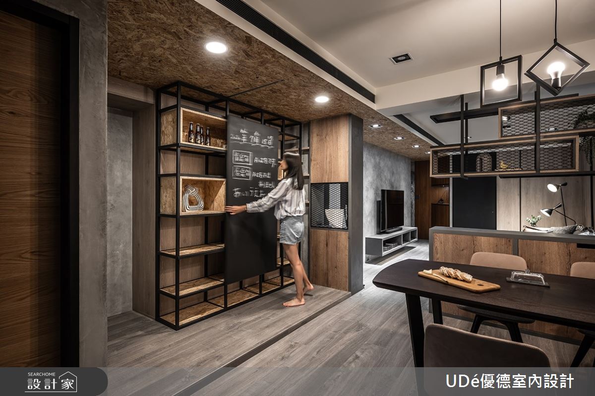 32坪老屋(31~40年)＿工業風餐廳案例圖片＿優德室內設計 X 日金空間設計＿優德_城市的一隅【A corner of the city】之8