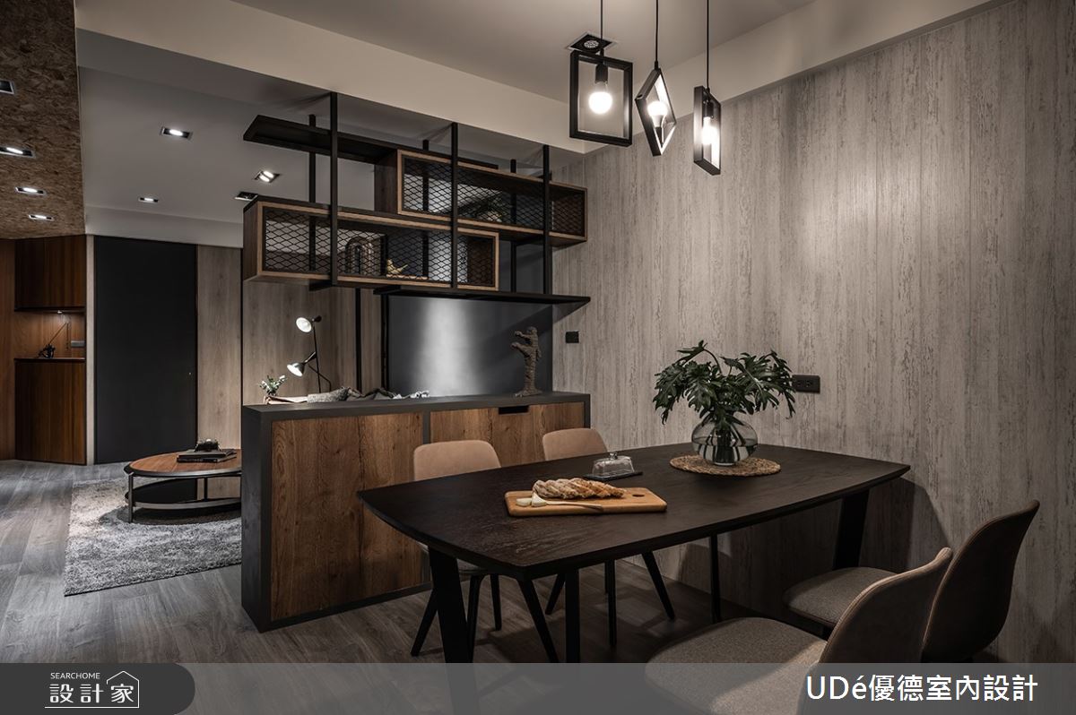 32坪老屋(31~40年)＿工業風餐廳案例圖片＿優德室內設計 X 日金空間設計＿優德_城市的一隅【A corner of the city】之6