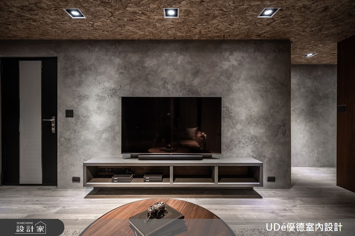 32坪老屋(31~40年)＿工業風客廳案例圖片＿優德室內設計 X 日金空間設計＿優德_城市的一隅【A corner of the city】之4