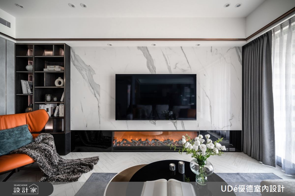 45坪中古屋(5~15年)＿混搭風客廳案例圖片＿優德室內設計 X 日金空間設計＿優德_心之所向【C′est si bon】之5
