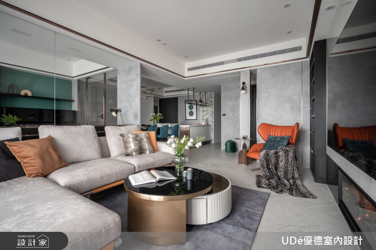 45坪中古屋(5~15年)＿混搭風客廳案例圖片＿優德室內設計 X 日金空間設計＿優德_心之所向【C′est si bon】之6