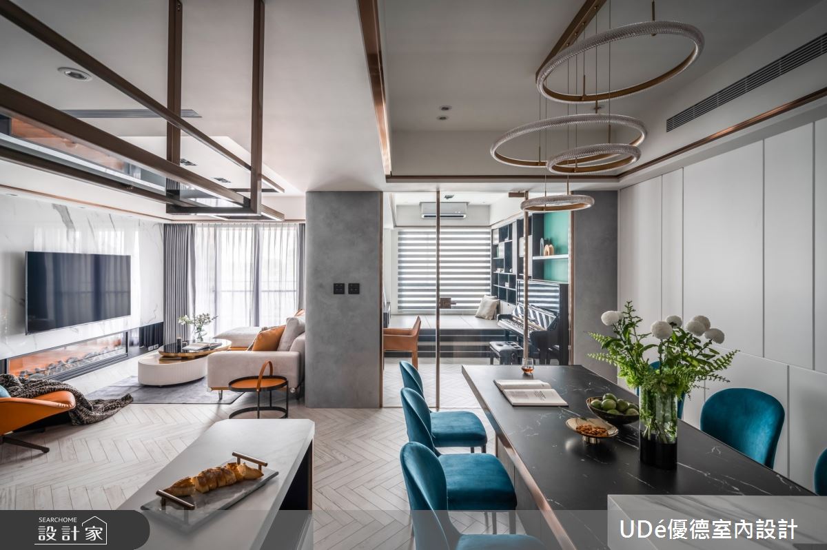 45坪中古屋(5~15年)＿混搭風餐廳案例圖片＿優德室內設計 X 日金空間設計＿優德_心之所向【C′est si bon】之9