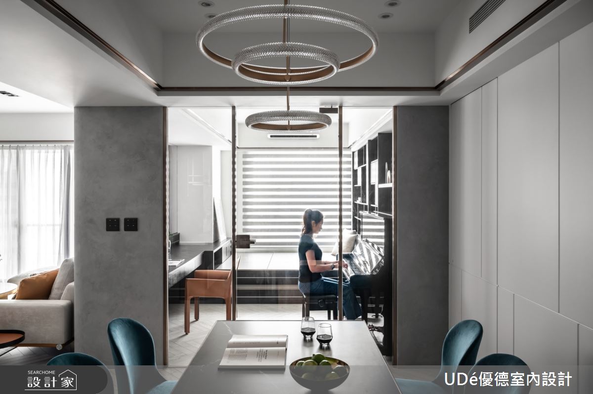 45坪中古屋(5~15年)＿混搭風餐廳書房案例圖片＿優德室內設計 X 日金空間設計＿優德_心之所向【C′est si bon】之13