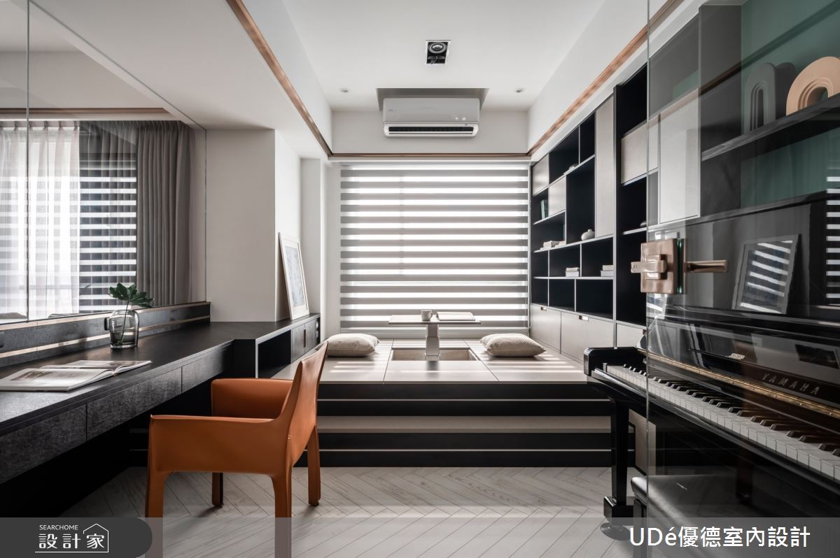 45坪中古屋(5~15年)＿混搭風書房臥榻案例圖片＿優德室內設計 X 日金空間設計＿優德_心之所向【C′est si bon】之14