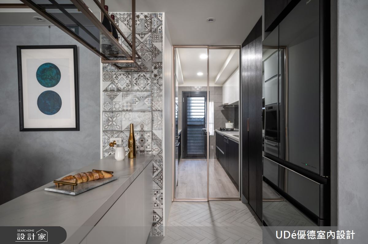 45坪中古屋(5~15年)＿混搭風廚房吧檯案例圖片＿優德室內設計 X 日金空間設計＿優德_心之所向【C′est si bon】之17