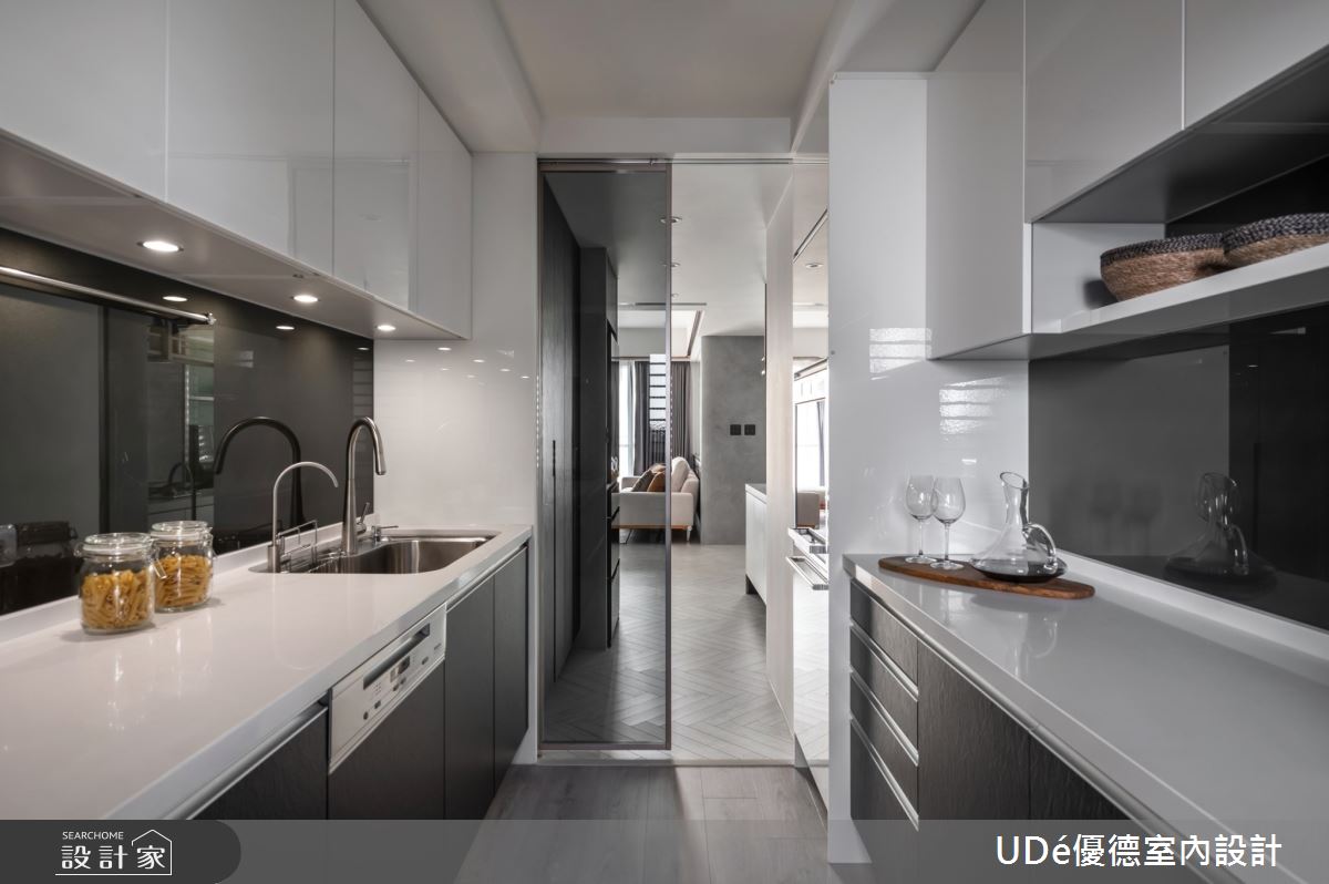 45坪中古屋(5~15年)＿混搭風廚房案例圖片＿優德室內設計 X 日金空間設計＿優德_心之所向【C′est si bon】之18