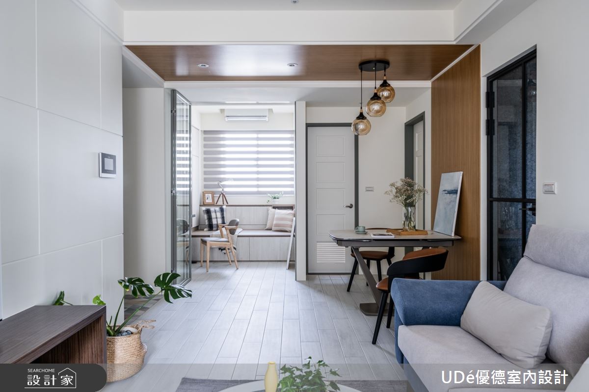 23坪新成屋(5年以下)＿北歐風客廳案例圖片＿優德室內設計 X 日金空間設計＿日金_日光漫漫【Dancing in the daylight】之9