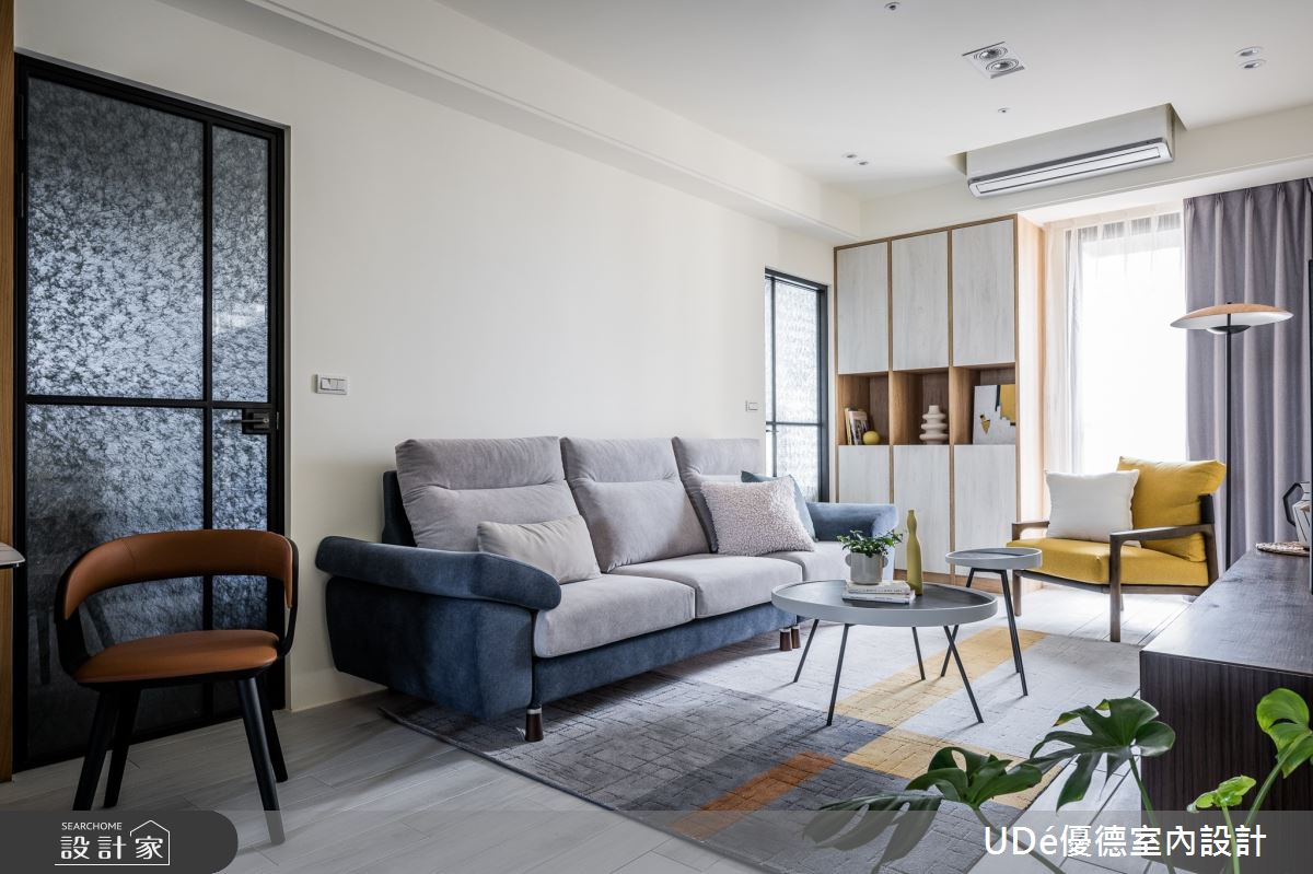 23坪新成屋(5年以下)＿北歐風客廳案例圖片＿優德室內設計 X 日金空間設計＿日金_日光漫漫【Dancing in the daylight】之7
