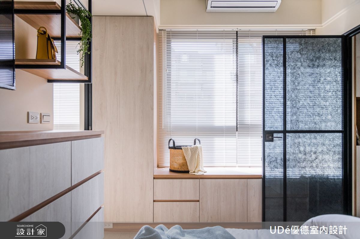 23坪新成屋(5年以下)＿北歐風臥室案例圖片＿優德室內設計 X 日金空間設計＿日金_日光漫漫【Dancing in the daylight】之19