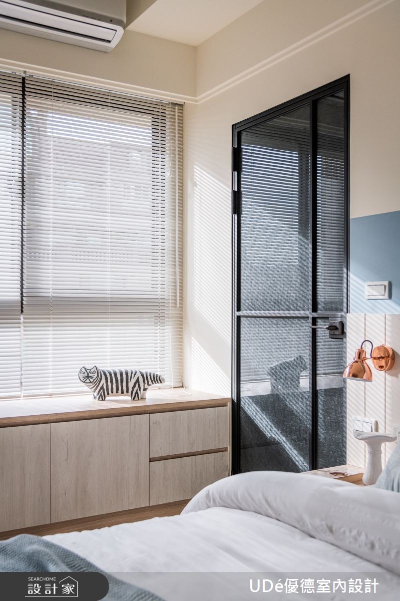23坪新成屋(5年以下)＿北歐風臥室案例圖片＿優德室內設計 X 日金空間設計＿日金_日光漫漫【Dancing in the daylight】之18