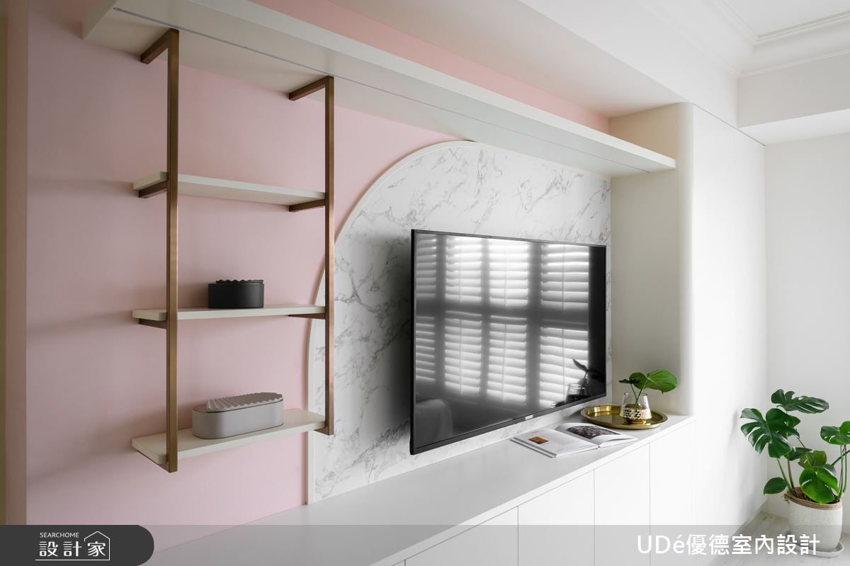 45坪新成屋(5年以下)＿新古典臥室案例圖片＿優德室內設計 X 日金空間設計＿優德_圓舞曲【Pink Waltz】之16