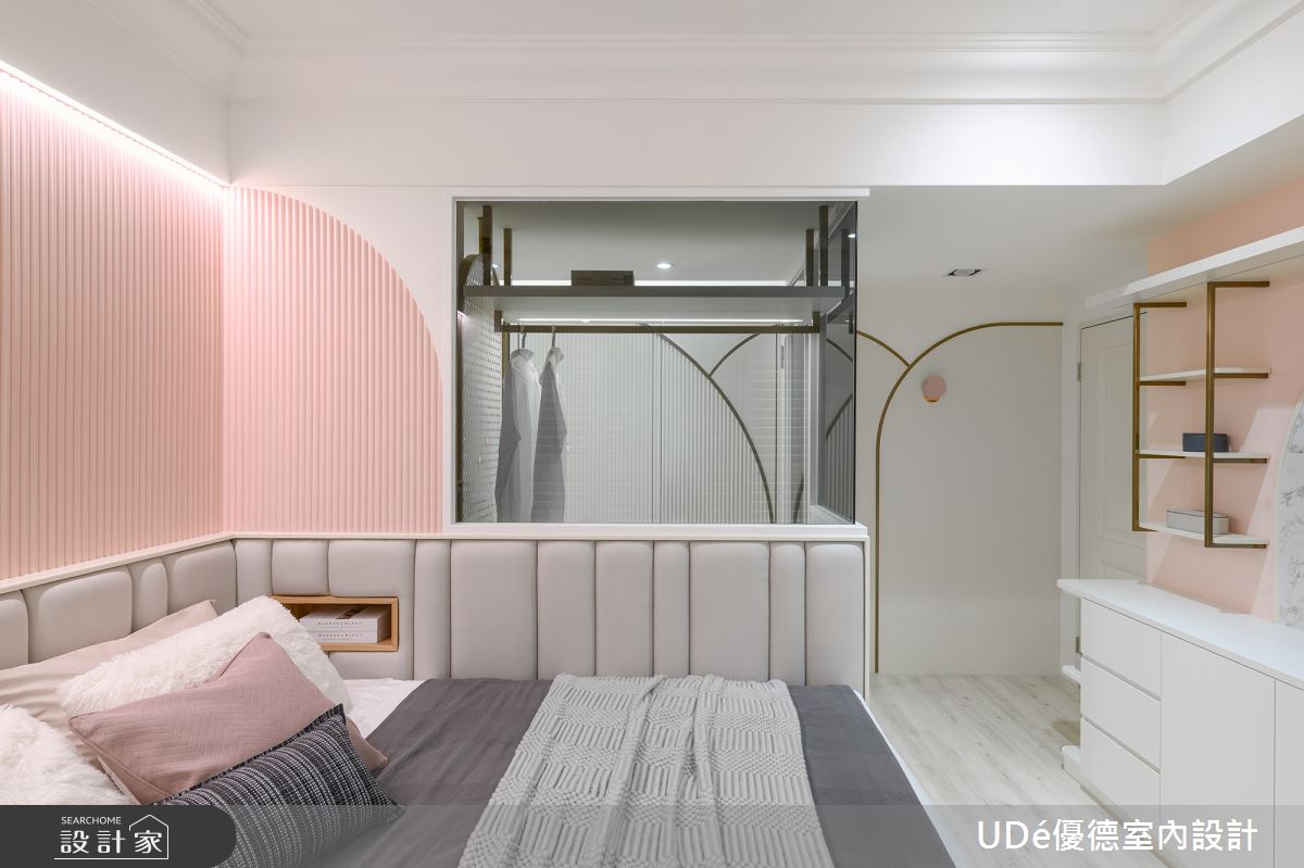 45坪新成屋(5年以下)＿新古典臥室案例圖片＿優德室內設計 X 日金空間設計＿優德_圓舞曲【Pink Waltz】之17