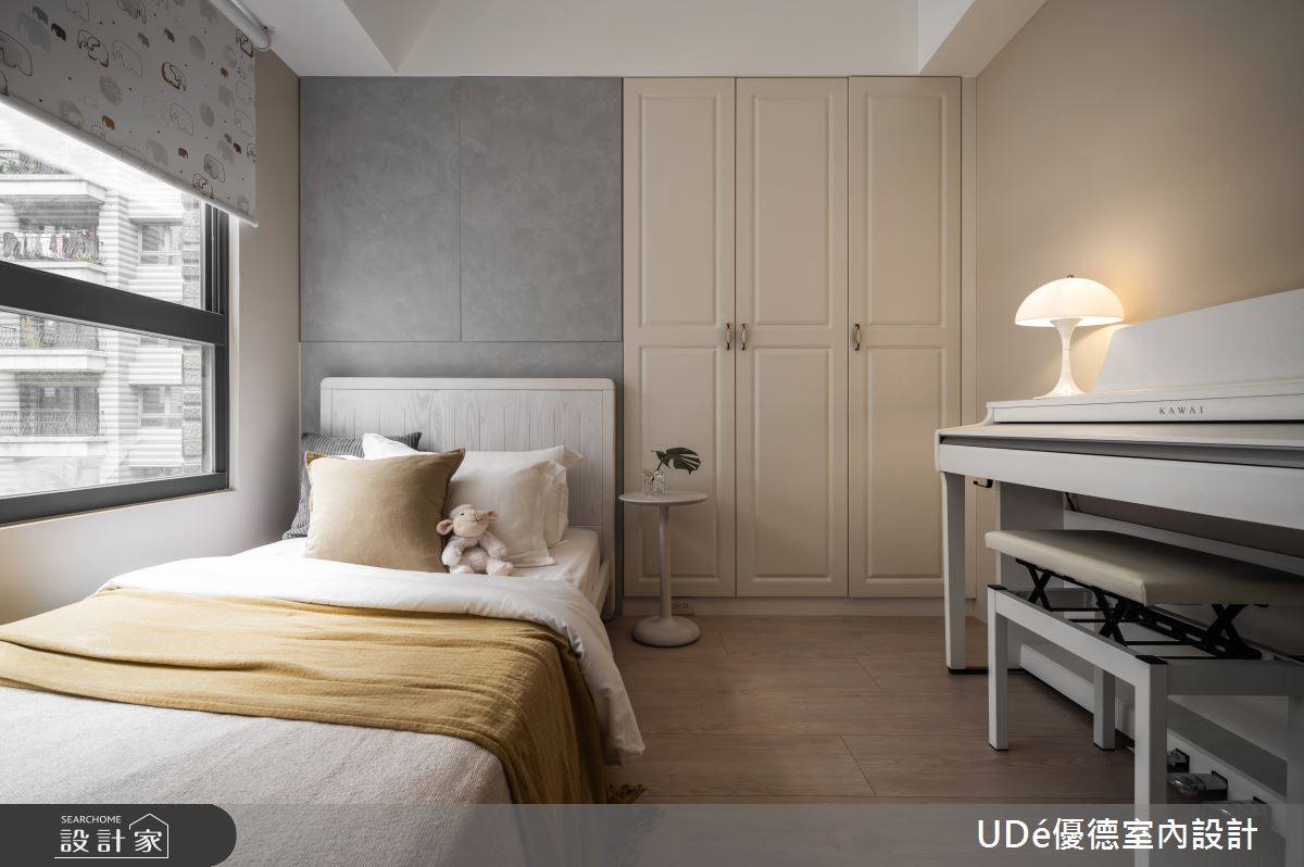 24坪中古屋(5~15年)＿鄉村風臥室案例圖片＿優德室內設計 X 日金空間設計＿優德_沐日【Bathed in sunshine】之14