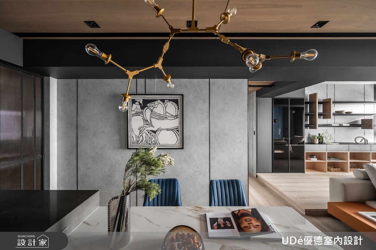 27坪新成屋(5年以下)＿混搭風餐廳案例圖片＿優德室內設計 X 日金空間設計＿優德_無界【Unlimited ApHEARTment】之11