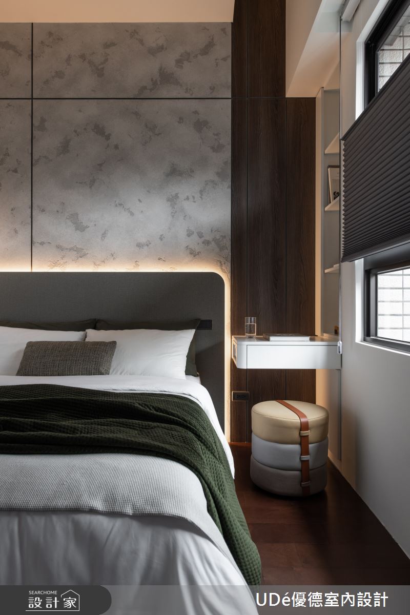 18坪新成屋(5年以下)＿混搭風臥室案例圖片＿優德室內設計 X 日金空間設計＿日金_悠境【Neverland】之8