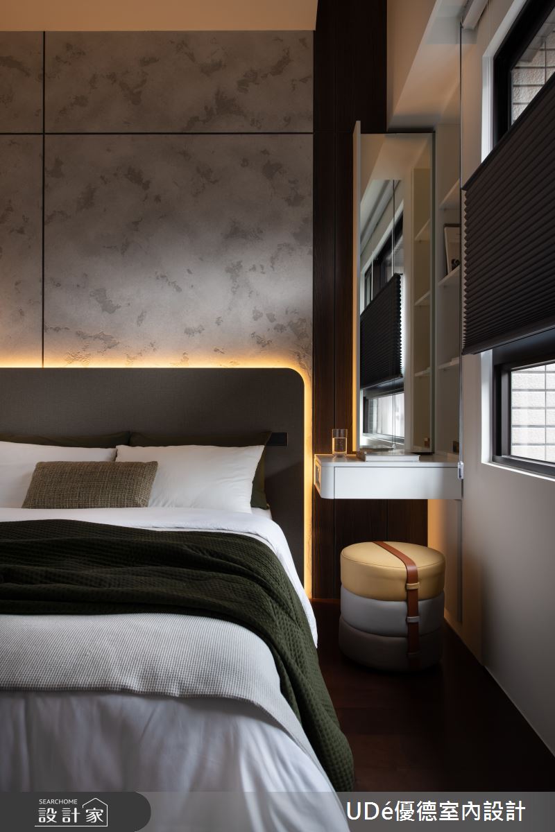 18坪新成屋(5年以下)＿混搭風臥室案例圖片＿優德室內設計 X 日金空間設計＿日金_悠境【Neverland】之9