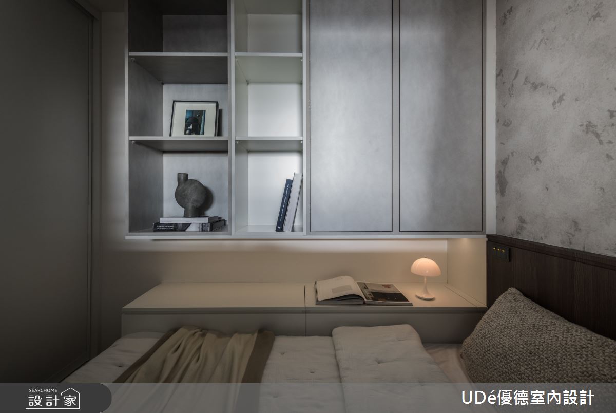 18坪新成屋(5年以下)＿混搭風臥室案例圖片＿優德室內設計 X 日金空間設計＿日金_悠境【Neverland】之11