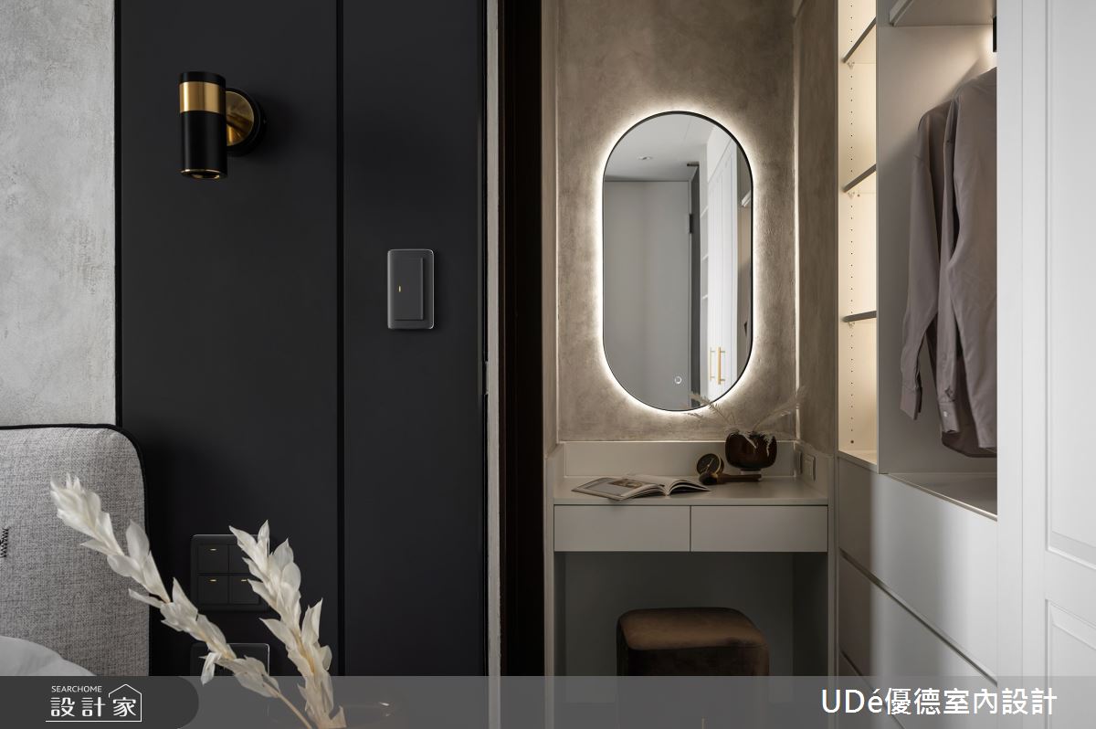 22坪新成屋(5年以下)＿混搭風臥室案例圖片＿優德室內設計 X 日金空間設計＿優德_鯨【Light House】之12