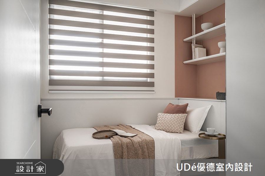 22坪新成屋(5年以下)＿混搭風臥室案例圖片＿優德室內設計 X 日金空間設計＿優德_鯨【Light House】之16