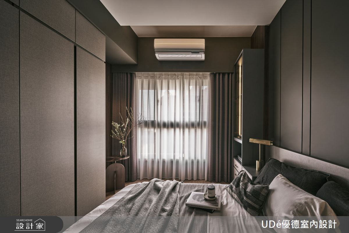 35坪新成屋(5年以下)＿混搭風臥室案例圖片＿優德室內設計 X 日金空間設計＿優德_日月•明【Eclipse】之9