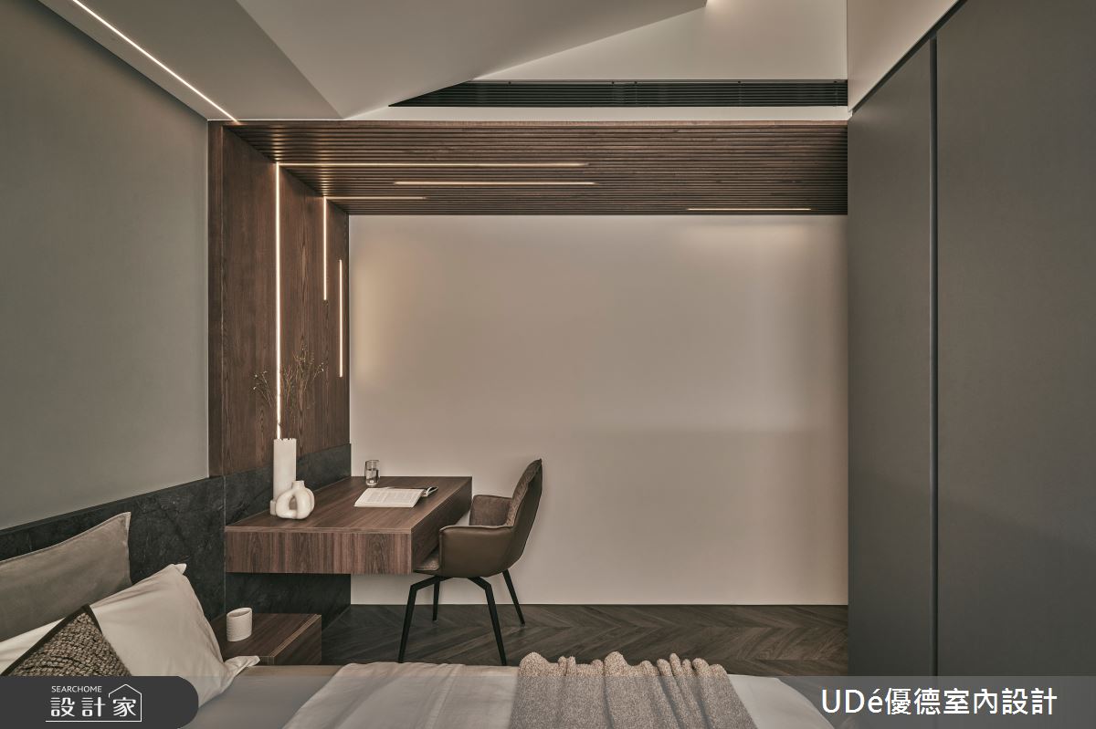 35坪新成屋(5年以下)＿混搭風臥室案例圖片＿優德室內設計 X 日金空間設計＿優德_日月•明【Eclipse】之13