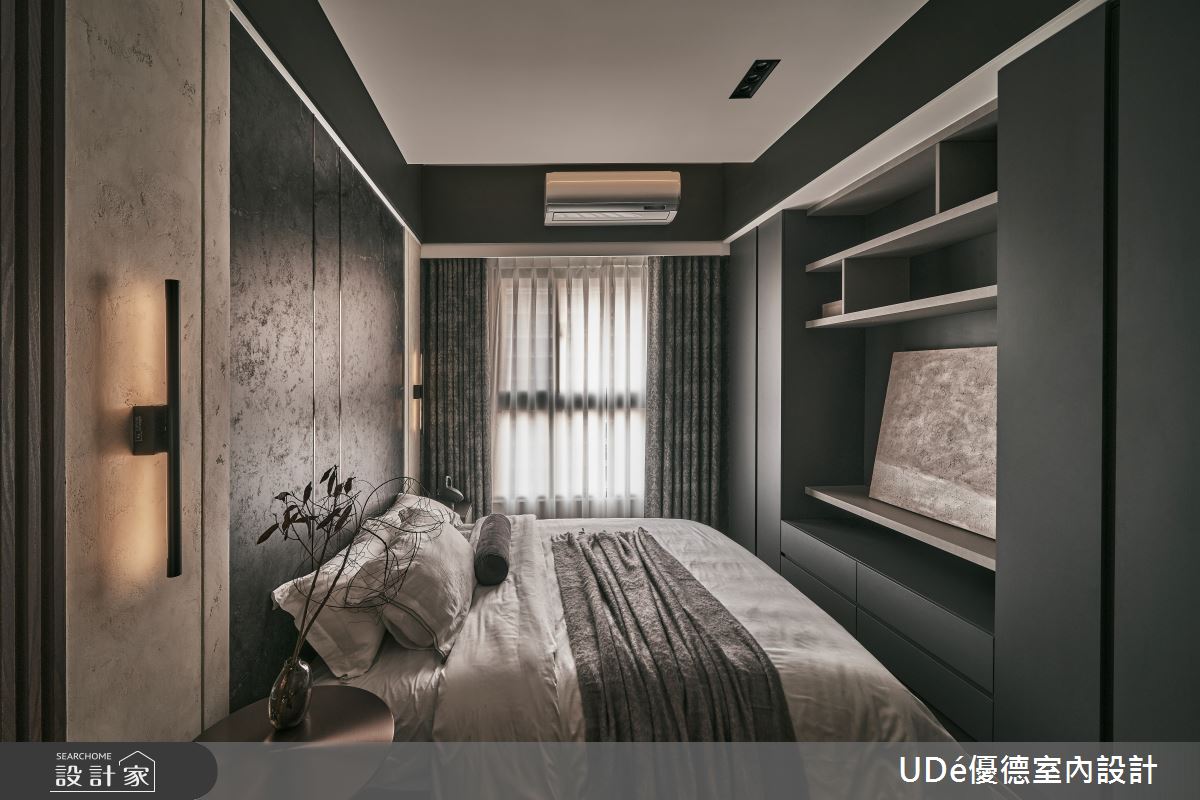 35坪新成屋(5年以下)＿混搭風臥室案例圖片＿優德室內設計 X 日金空間設計＿優德_日月•明【Eclipse】之4430