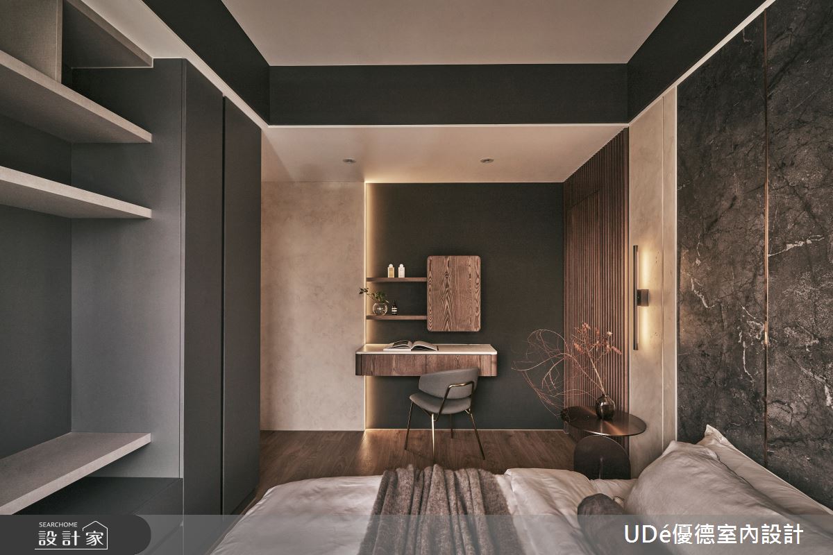 35坪新成屋(5年以下)＿混搭風臥室案例圖片＿優德室內設計 X 日金空間設計＿優德_日月•明【Eclipse】之4443