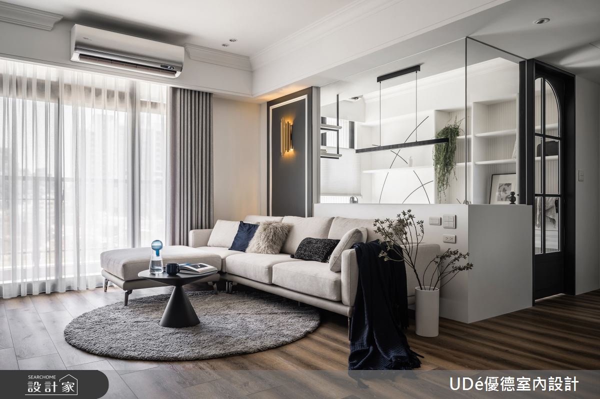 31坪新成屋(5年以下)＿混搭風客廳案例圖片＿優德室內設計 X 日金空間設計＿優德_名為悠然的樂章【New Chapter of life】之5