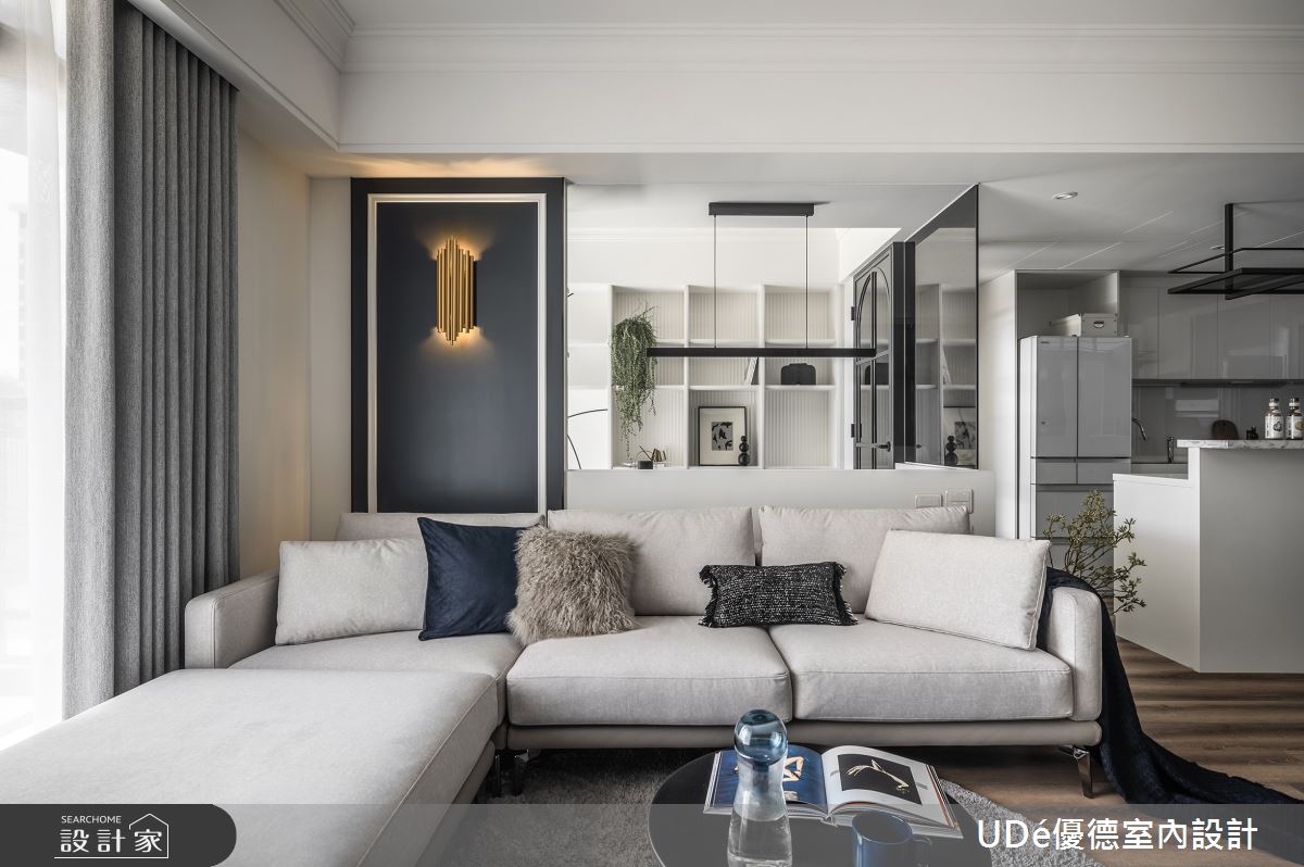 31坪新成屋(5年以下)＿混搭風客廳案例圖片＿優德室內設計 X 日金空間設計＿優德_名為悠然的樂章【New Chapter of life】之6