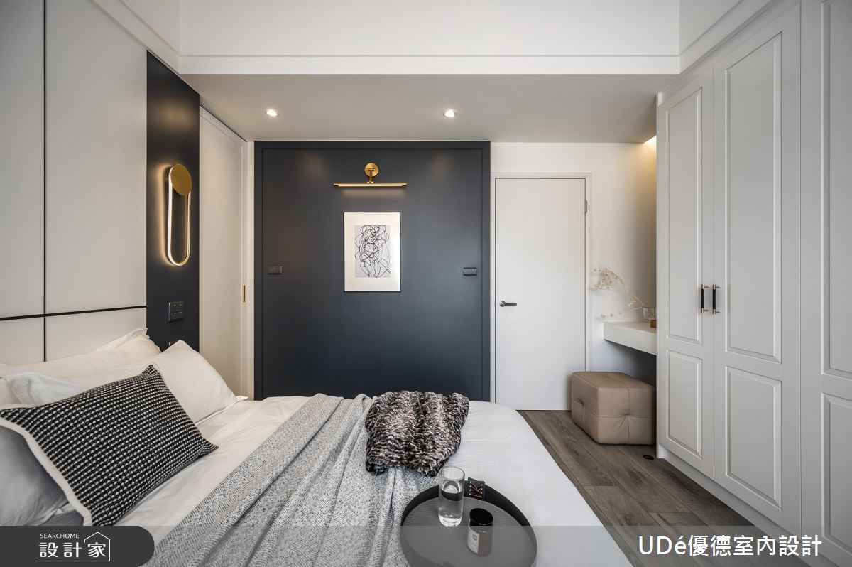 31坪新成屋(5年以下)＿混搭風臥室案例圖片＿優德室內設計 X 日金空間設計＿優德_名為悠然的樂章【New Chapter of life】之15
