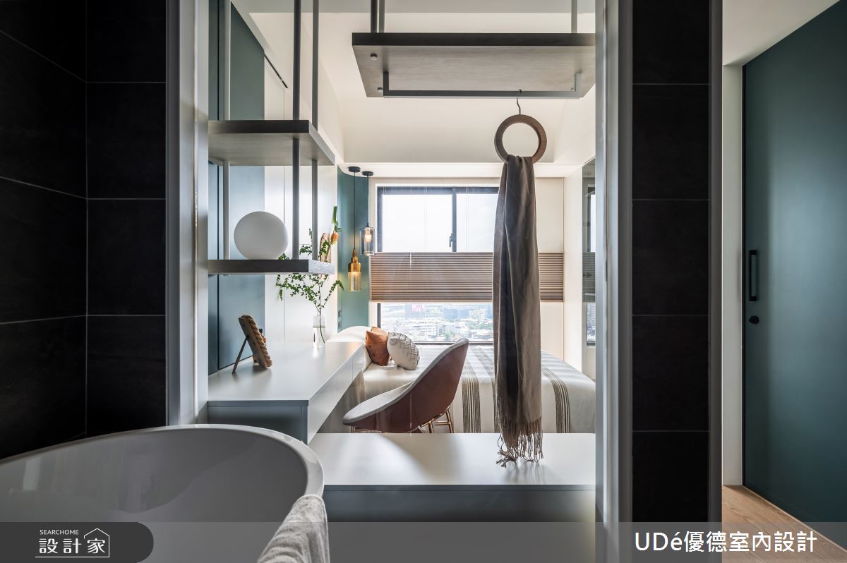 14坪新成屋(5年以下)＿混搭風臥室浴室案例圖片＿優德室內設計 X 日金空間設計＿優德_荒漠裏的綠洲【Oasis】之15