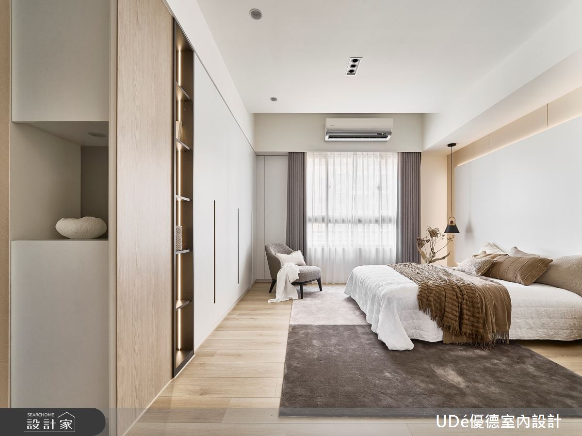 41坪中古屋(5~15年)＿法式風臥室案例圖片＿優德室內設計 X 日金空間設計＿優德_第一號協奏曲【Concerto No.1】之8