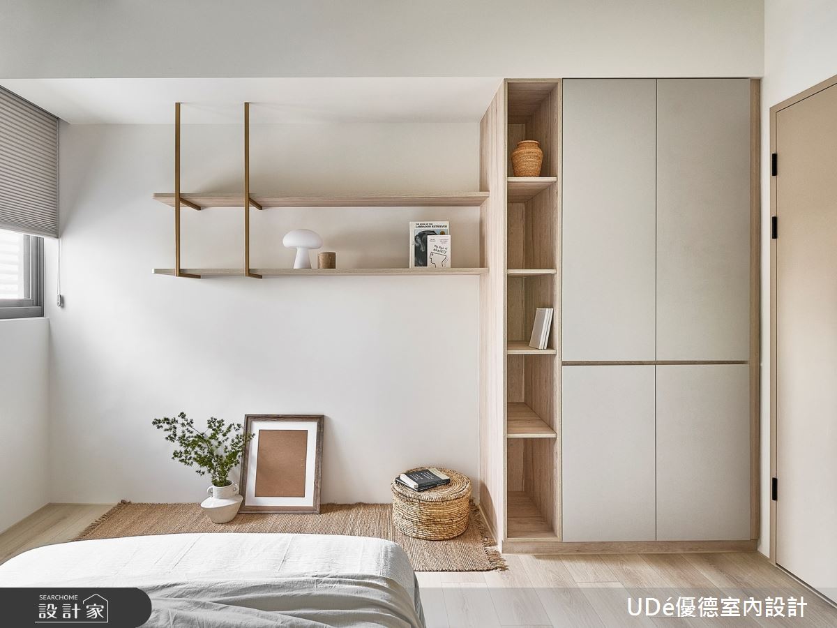 41坪中古屋(5~15年)＿法式風臥室案例圖片＿優德室內設計 X 日金空間設計＿優德_第一號協奏曲【Concerto No.1】之14
