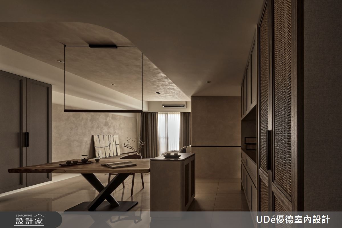 新成屋(5年以下)＿混搭風餐廳中島案例圖片＿優德室內設計 X 日金空間設計＿優德_初心【Stay Gold】之4
