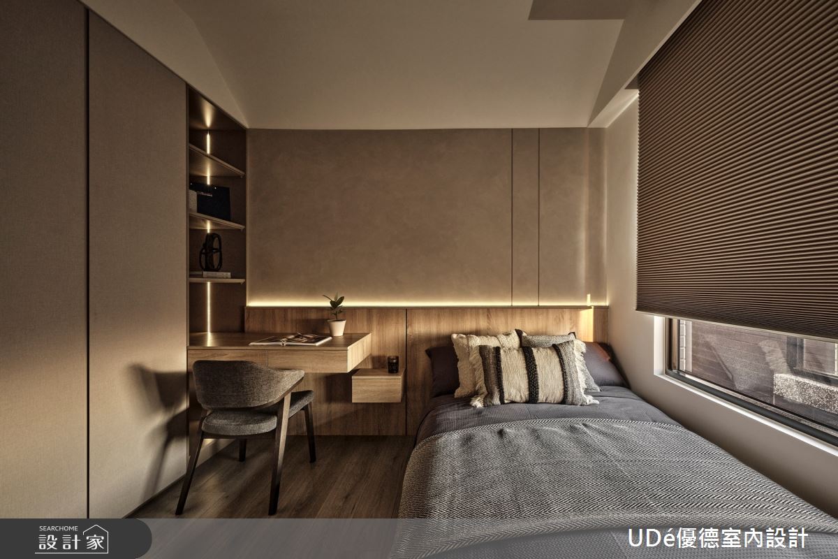 新成屋(5年以下)＿混搭風臥室案例圖片＿優德室內設計 X 日金空間設計＿優德_初心【Stay Gold】之11