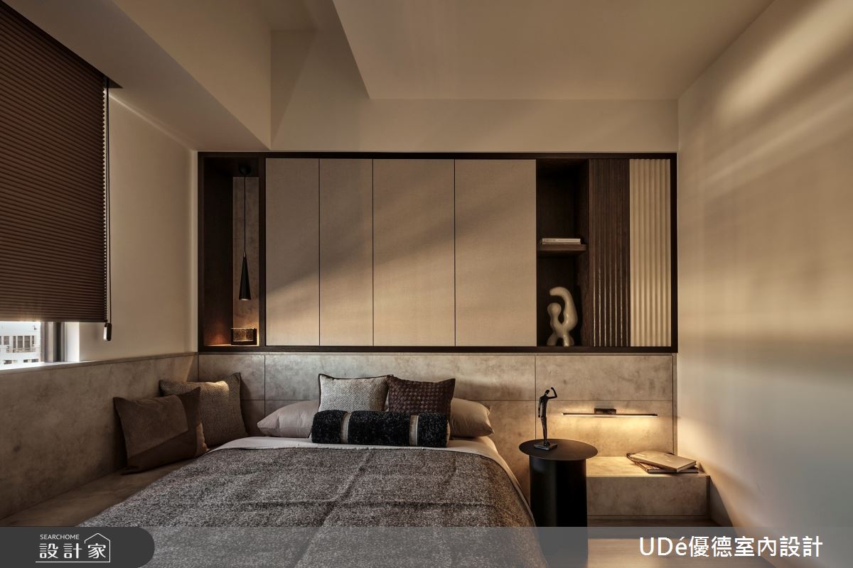 新成屋(5年以下)＿混搭風臥室案例圖片＿優德室內設計 X 日金空間設計＿優德_初心【Stay Gold】之12