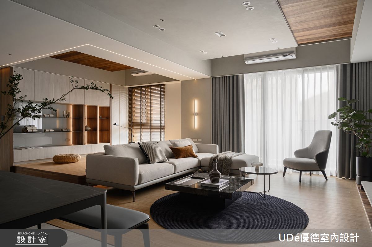 37坪新成屋(5年以下)＿混搭風客廳書房和室多功能室案例圖片＿優德室內設計 X 日金空間設計＿優德_新生【Newborn】之9