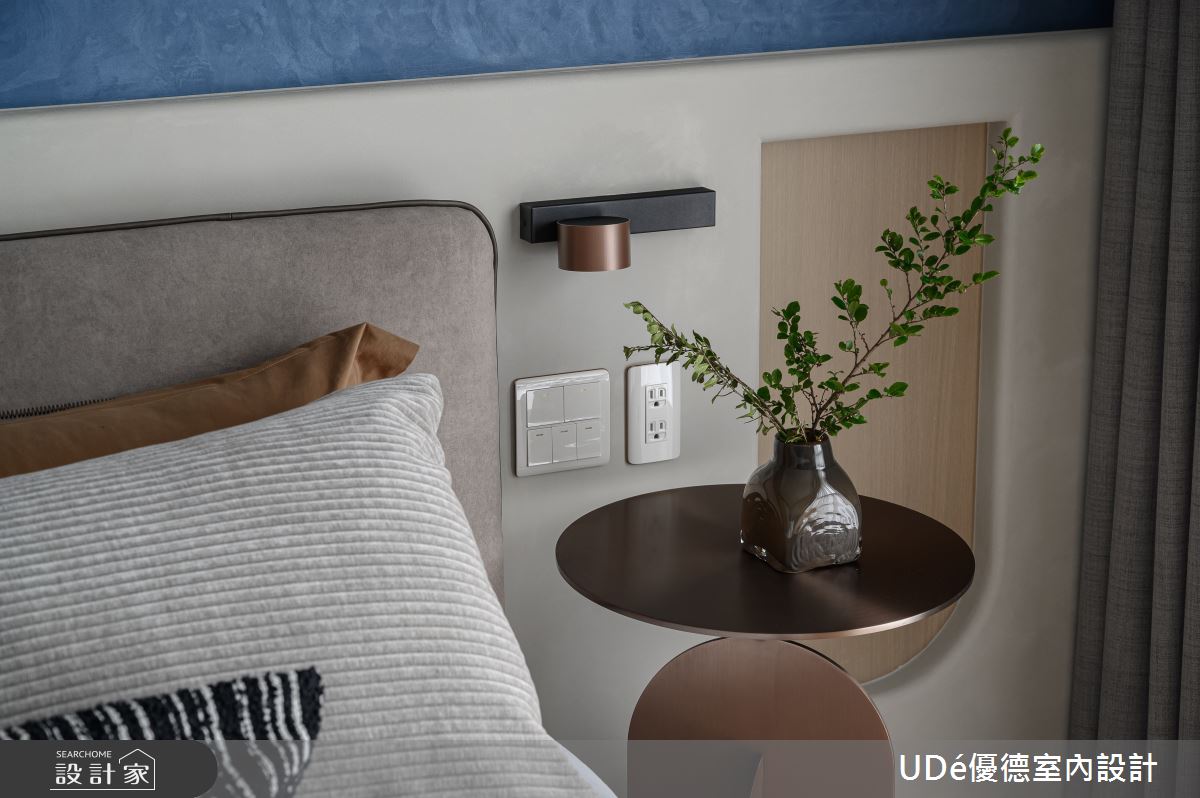 37坪新成屋(5年以下)＿混搭風臥室案例圖片＿優德室內設計 X 日金空間設計＿優德_新生【Newborn】之16