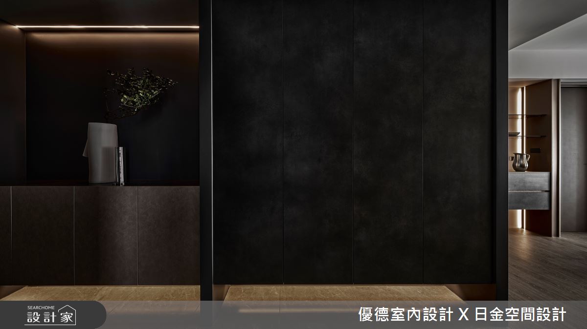 31坪新成屋(5年以下)＿混搭風玄關案例圖片＿優德室內設計 X 日金空間設計＿優德_蘊育【Cradle of Anticipation】之2