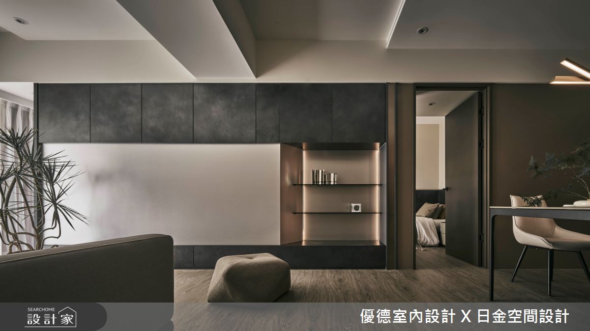 31坪新成屋(5年以下)＿混搭風客廳案例圖片＿優德室內設計 X 日金空間設計＿優德_蘊育【Cradle of Anticipation】之6